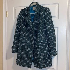 Anthropologie Tulle tweed jacket